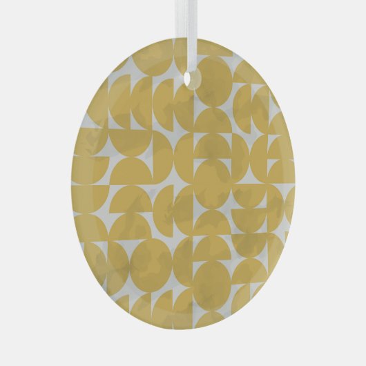 Midden-eeuws marmeren effect:  patroon. glas ornament (Voorkant Rechts)