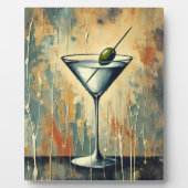 Midden eeuws mixed media Martini kunst Fotoplaat (Voorkant)