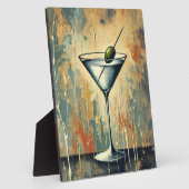 Midden eeuws mixed media Martini kunst Fotoplaat (Zijkant)