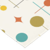 Midden-eeuws modern atomisch Abstract patroon Tafelkleed (Gekanteld)