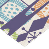 Midden-eeuws modern atoomtijdperk Abstract patroon Korte Tafelloper (Hoek)