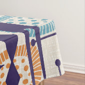 Midden-eeuws modern atoomtijdperk Abstract patroon Tafelkleed (Voorbeeld)