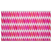 Midden eeuws modern blad, koraalroze en wit stof (Fat Quarter)