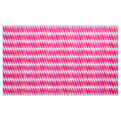 Midden eeuws modern blad, koraalroze en wit stof (Yard (91,4 cm))