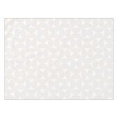 Midden-eeuws modern Bord beige en wit Tafelkleed (Voorkant (Horizontaal))