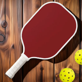 Midden-eeuws modern effen diepe cranberrykleur pickleball paddle
