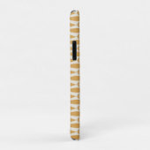 Midden eeuws modern minimalistisch vispatroon most Case-Mate iPhone case (Achterkant/rechts)
