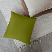 Midden-eeuws modern olijfgroen Sierkussen