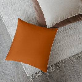 Midden-eeuws modern oranje kussensloop kussen