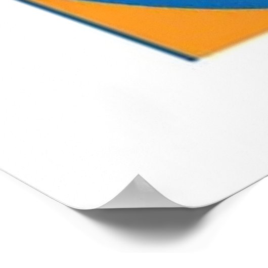 Midden-eeuws modern Poster (Hoek)