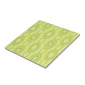 Midden eeuws modern schakelketting Chartreuse Tegeltje (Zijkant)