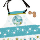 Midden-eeuws modern Starburst Unisex Schort. Schort