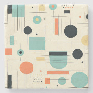 Midden-eeuws modern stenen Onderzetter