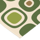 Midden-eeuws modern tuin pad patroon korte tafelloper (Hoek)