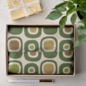 Midden-eeuws modern tuin pad patroon tissuepapier (Geschenk)