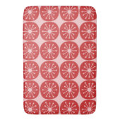 Midden eeuws moderne atoomstippen retro patroon  badmat (Voorkant Verticaal)