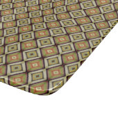 Midden eeuws moderne geometrisch patroon snijplank (Hoek)