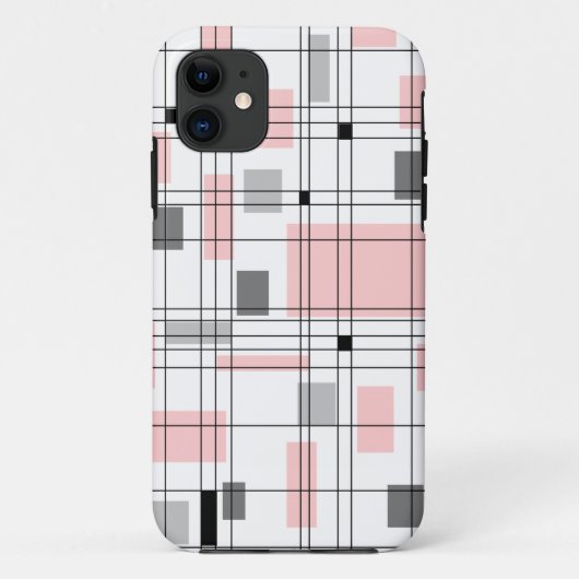 Midden eeuws raster Case-Mate iPhone case (Achterkant)