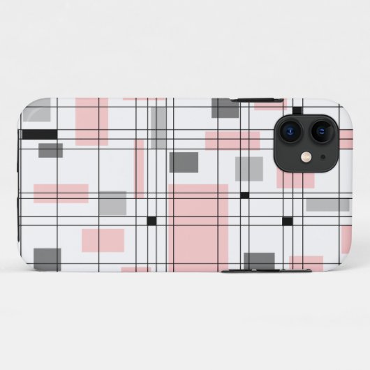 Midden eeuws raster Case-Mate iPhone case (Achterkant (horizontaal))