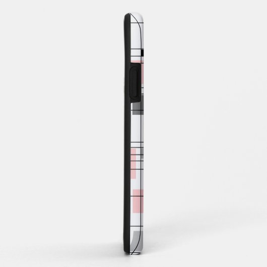 Midden eeuws raster Case-Mate iPhone case (Achterkant/rechts)