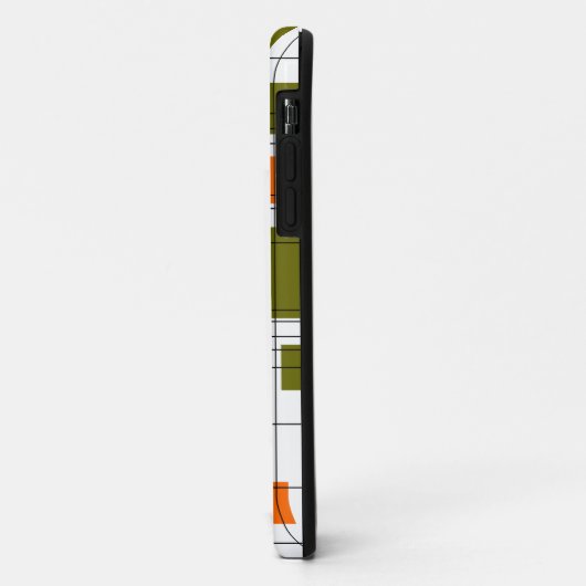 Midden eeuws raster Case-Mate iPhone case (Achterkant/links)