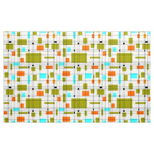Midden eeuws raster stof (Yard (91,4 cm))