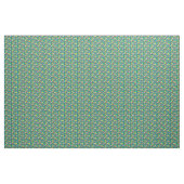 Midden-eeuwse Abstract in Groen Stof (Yard (91,4 cm))