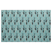 Midden-eeuwse atoomkatten met middelhoge temperatu stof (Fat Quarter)