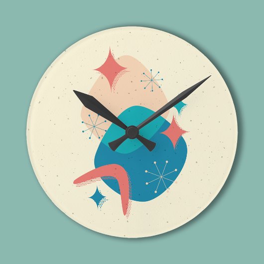 Midden-eeuwse atoomleeftijd Abstract 17 Ronde Klok