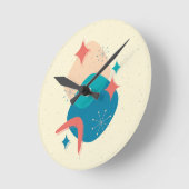 Midden-eeuwse atoomleeftijd Abstract 17 Ronde Klok (Hoek)