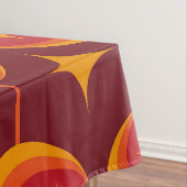 Midden-Eeuwse Atoomstarbursts op Cirkels Tafelkleed (Voorbeeld)