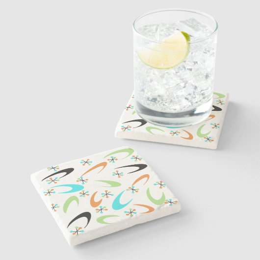 Midden-eeuwse atoomsteen Onderzetter (Zijkant)