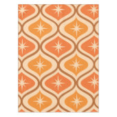 Midden-eeuwse atoomuitbarstingen op Oranje Ogee Tafelkleed (Voorkant)