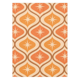 Midden-eeuwse atoomuitbarstingen op Oranje Ogee Tafelkleed