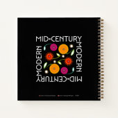 Midden-eeuwse bloemen Notitieboek (Achterkant)