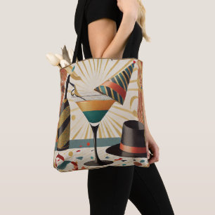 Midden-eeuwse Cocktailuur - Oud en Nieuw Tote Bag