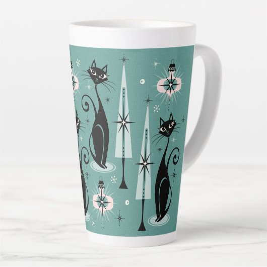 Midden-eeuwse feestdag Gemiddelde kerst bij atoomK Latte Mok (Rechterhoek)