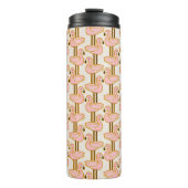 Midden-eeuwse flamingo thermosbeker (Voorkant)