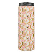 Midden-eeuwse flamingo thermosbeker (Achterkant)