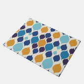 Midden-eeuwse Geometrische kleurrijke 1960 Deurmat (Schuin)