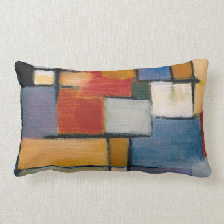 Midden eeuwse kunst abstract ontwerp kussen