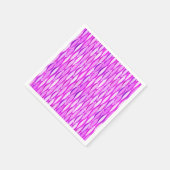 Midden-eeuwse lintprint - orchidee en violet servetten (Hoek)
