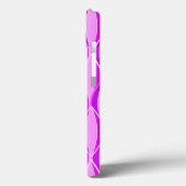 Midden-eeuwse lintprint - orchidee en viooltje Case-Mate iPhone case (Achterkant / Links)
