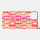 Midden-eeuwse lintprint - roze, koraal en goud Case-Mate iPhone case (Achterkant (horizontaal))
