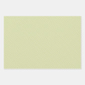 Midden-eeuwse mod Rood en Groen Kerstmis Inpakpapier Vel (Voorkant 3)