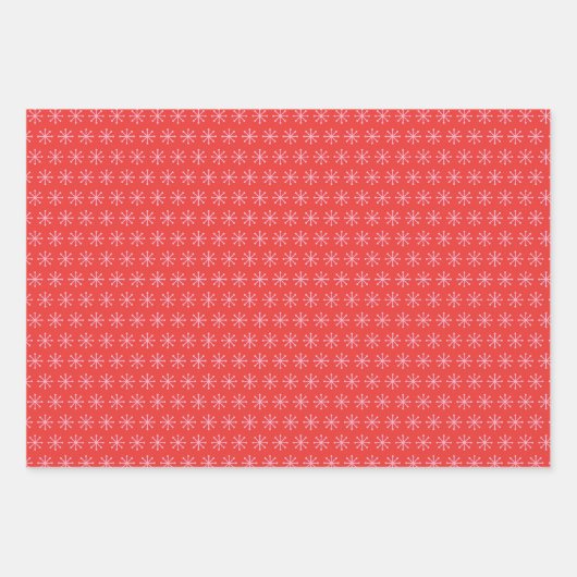 Midden-eeuwse mod Rood en Groen Kerstmis Inpakpapier Vel (Voorkant 2)