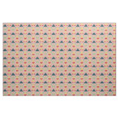 Midden-eeuwse modder roze geometrisch stof (Fat Quarter)