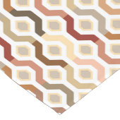 Midden-eeuwse moddergeometrische patroonherfst korte tafelloper (Hoek)