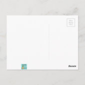 Midden-eeuwse moderne Argyle-Briefkaart Briefkaart (Achterkant)