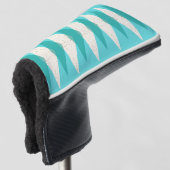 Midden-eeuwse moderne Argyle Putter-Hoesje Golfheadcover (3/4 voorkant)